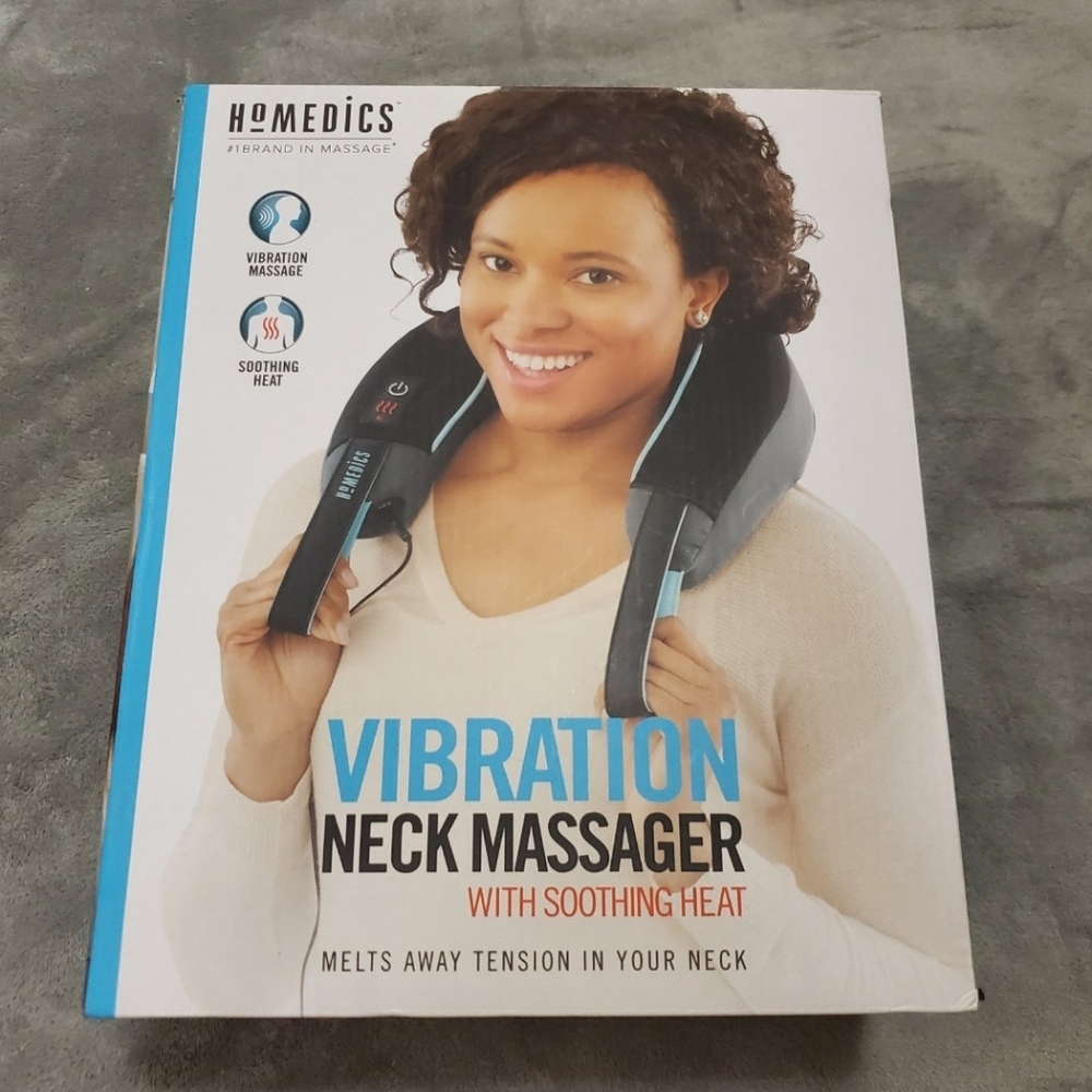 HoMedics Vibration Neck Massager with Soothing Heat